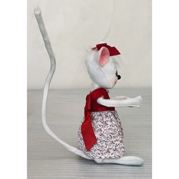Annalee 2018 Valentine Mouse Doll 8" Mobility Series – Missing Accessory READ - Picture 5 of 12